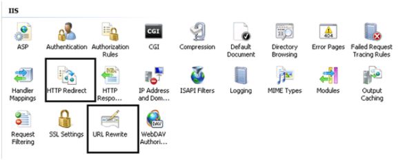 http redirect and url rewrite